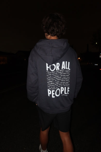 NEW Premium 'For All People' Languages Hoodie